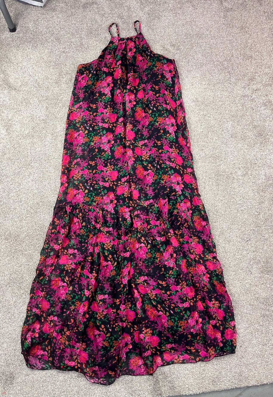 FRNCH Paris Floral Maxi Dress size Medium